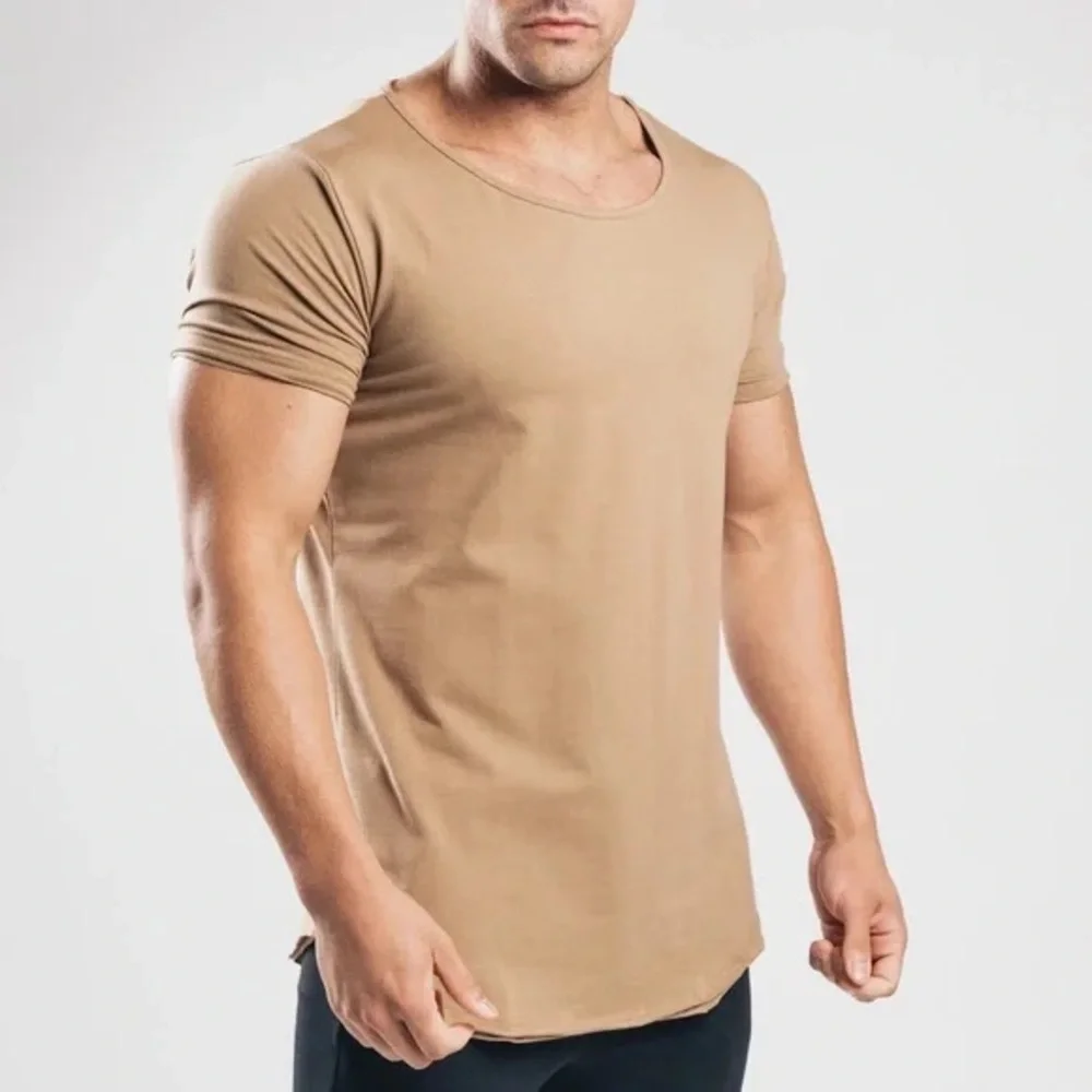 Alphalete Lifestyle Fit Curved Hem Short Sleeve Tee Shirt - NEW - Size XL
